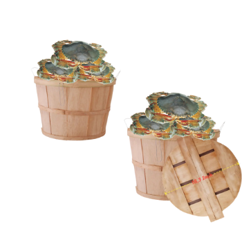 Hot Selling Fruit Basket Wood Vegetable Storage Basket Sustainable Eco-Friendly Material Viet Nam Manufacturer 1