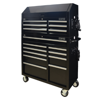 Wholesale Rolling Tool box CSPS 104cm 16 Drawers Tool Set Box Tool Cabinet Storehouse Garage Workshop Ready To Ship 3