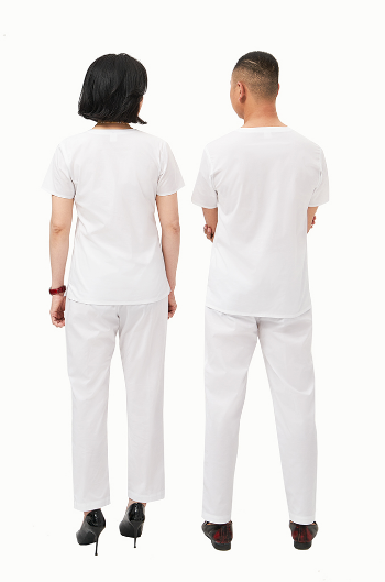 Hospital Uniforms Medical Scrubs Good price Set Stylish WRAP Stored in a Polybag Vietnam Manufacturer 8