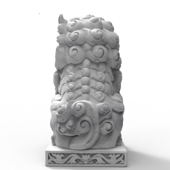 The Qilin Garden Buddha Statue Natural Stone Religious Decoration Packed In Wooden Case Made In Vietnam Manufacturer 3