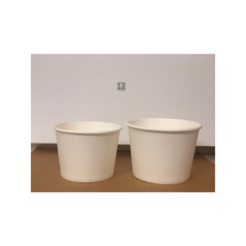 White Bowl Paper 4 Oz - 120ml Good Choice Recyclable Take Away Customized Packing Size & Logo Carton Box Manufacturer