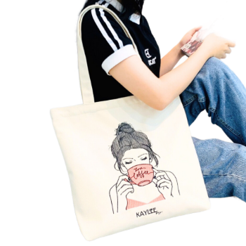 Canvas Bag Good Quality Handled Style Customized Color Durable Travel Handle Gift From Vietnam Manufacturer 1