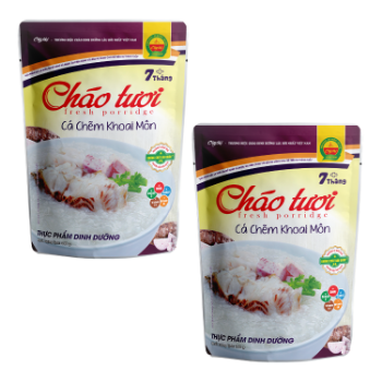 Seabass & Taro Fresh Porridge Good price fresh ingredients ready to eat convenient packing in bag from Asia Manufacturer 2