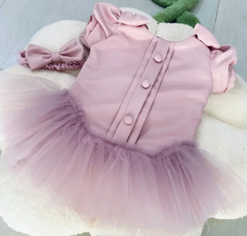 Elegant Newborn Dress Good Choice New Design Using For Baby Girl Pack In Plastic Bag Made In Vietnam Manufacturer High Quality
