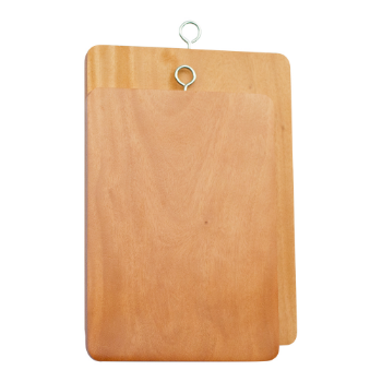 Wholesale high-quality dark Acacia Wood Cutting board with handle Solid wood cutting board 1