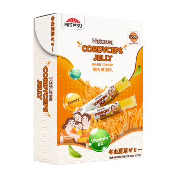 Cordyceps Jelly Healthy Snack Fast Delivery Nutritious Mitasu Jsc Customized Packaging Vietnamese Manufacturer 6
