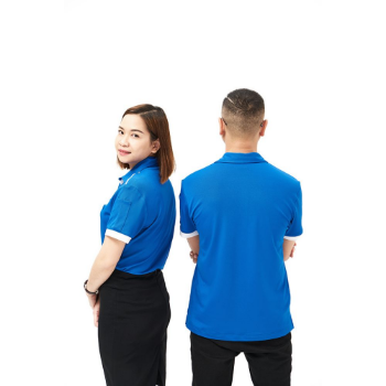 Sao Mai Vietnam Wholesale Unisex Polo Shirts drop shoulder Quick Dry Performance Short Sleeve Work Polo Shirts At Factory Price 3