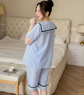 Designed Pregnancy Maternity Clothing Set Small Striped B638  Competitive Price Breathable Minimalist Casual Wear Absorbency 6