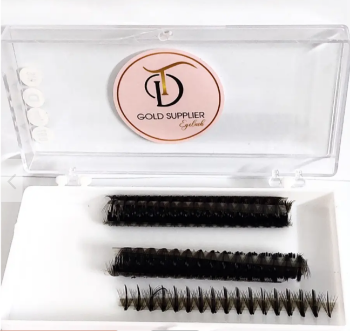 TD Lashes - Ultra Speed 12D volume eyelash extension extension eyelash Premade Fans Lashes Russian Volume Mega Lashes 3