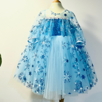 Disney Dress Elsa Long Sleeve Dress Girl's Clothing Girls Dresses Princess High Quality Factory Price OEM ODM Service Made In Vietnam 1