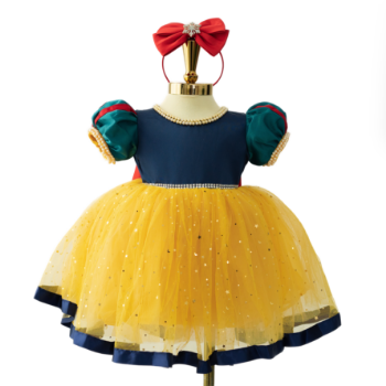 Disney Dress Snow White Beaded Dress Girl's Clothing Girls Dresses Princess High Quality Factory Price OEM ODM Service Made In Vietnam 7