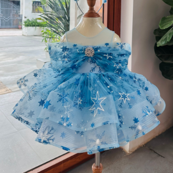 Disney Dress Elsa Short Dress with Tulle Skirt Girl's Clothing Girls Dresses Princess High Quality Factory Price OEM ODM Service Made In Vietnam 1