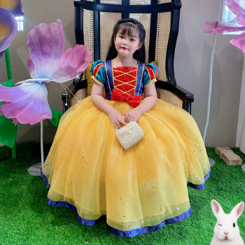 Disney Dress Snow White Long Dress Girl's Clothing Girls Dresses Princess High Quality Factory Price OEM ODM Service Made In Vietnam 2