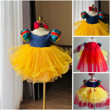 Disney Dress Snow White Tulle Dress Girl's Clothing Girls Dresses Princess High Quality Factory Price OEM ODM Service Made In Vietnam 1