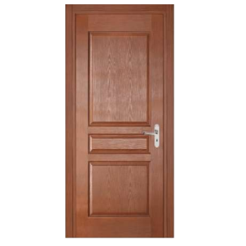 Door Villa Wooden Furniture Wood Double Door Designs with Natural Finished Solid Wholesale Exterior Modern Wood Frames Classic 3