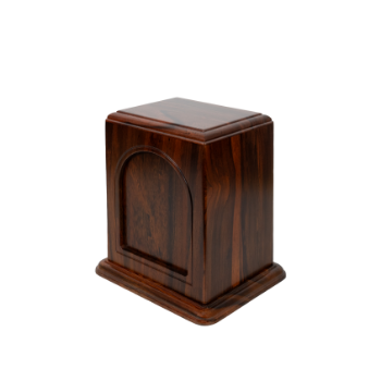 Durable Cremation Casket Funeral Urn Wooden Urn Urns For Humans Funeral Supplies Customized Service Vietnam Manufacturer 1