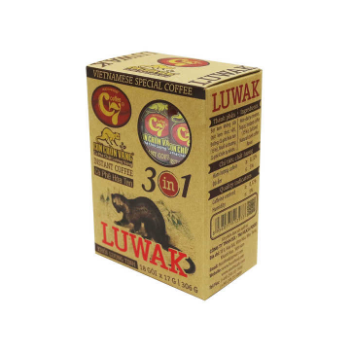 OEM, ODM, Private label Golden Weasel C7, Vietnam Luwak Coffee flavor, Instant 3 in 1, Wholesale , HUCAFOOD Coffee 1