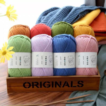 Best Choice Yarn Crochet Wool Roll Good Quality Hot Selling Soft Yarn For Hand-Knitted Packing In Carton Box Vietnam Manufacturer 8