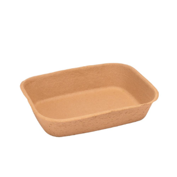 ECO-friendly pulp holder tray fruit packing biodegradable New Design Vietnam paper foot tray Made In Vietnam 5