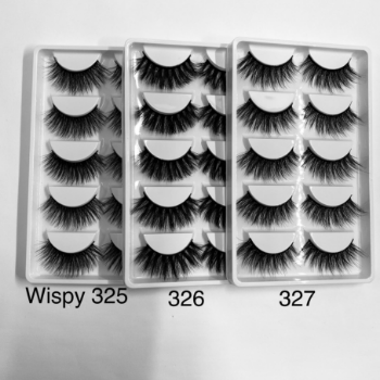 Wispy 7D 325 326 327 High Quality Professional Pre Made Fan Eyelashes From Vietnam Best Supplier  8