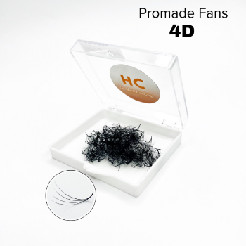 4D Promade 500 Fans full strip eyelashes Hot selling Handmade using for beauty pack in tray or box Vietnam Manufacturer 1