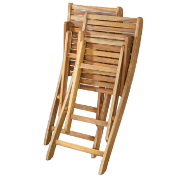 Outdoor Furnishings Folding Chair Terrace Outdoor Furniture New Trend Factory Price Home & Garden Wood Made In Vietnam 4