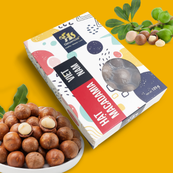 Good Price Macadamia 125G Low Carb Instant Use Crunchy Small Bag New Item Factory From Vietnam 2