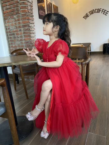 Mixed Luxury Girls Party Dresses Princess Children Reasonable Price Fashionable Using For Baby Girl Pack In Plastic Bag High Quality Product  7