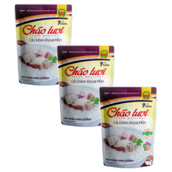 Seabass & Taro Fresh Porridge Good price fresh ingredients ready to eat convenient packing in bag from Asia Manufacturer 3