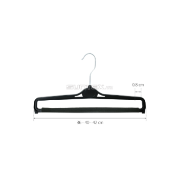 Plastic Clothes Hanger High Quality Oem For Clothes Natural Color Customized Packaging Vietnam Manufacturer 3