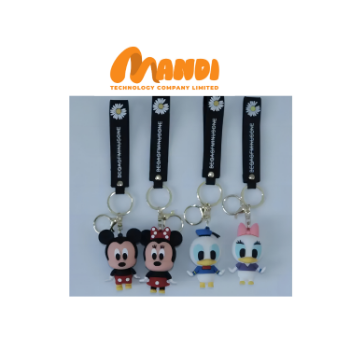 PVC Keychains Cartoon Wall Kids Good Price Custom Packing Made In Vietnam Factory Wholesale Bulk 2