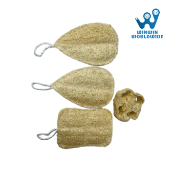 Sponge Scrubbers Lufa Sponge Cleaning Kitchen 100% Natural Biodegradable Dishwasher Loofah Ellipse Organic Rectangle 5