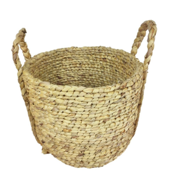 Hot Room Decorative Items Clothing Laundry Storage Set of 4 Round Hyacinth Baskets from Vietnam Manufacturer (copy) 3