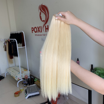 Machine Weft Natural Straight Hair Extensions Bulk Sale Virgin Hair Beauty And Personal Care From Vietnam Manufacturer 3