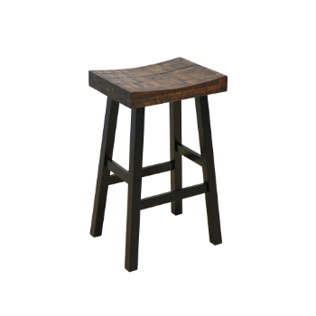 Wooden Counter Stool Rubber Wood Acacia Wood Destructive Coloration+ Black Modern Kitchen/ Dining 5-Layer Cartons From Vietnam Hot Sale 2