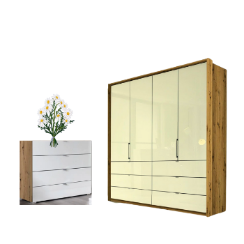 High Quality Wooden Wardrobes Fast Delivery Customized Shape Home Furniture Vietnam Manufacturer Products Best Price 4