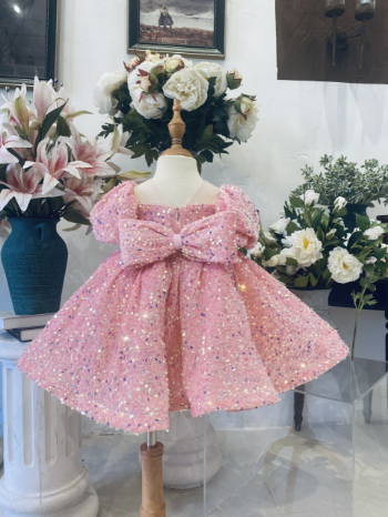 High Quality & Best Choice Product Mixed Luxury Girls Party Dresses Princess Children Reasonable Price Fashionable Using For Baby Girl Pack In Plastic Bag 4