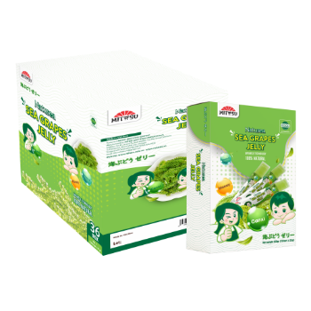 Sea Grapes Jelly Vitality Enhance Good Price 250Gr Mitasu Jsc Customized Packaging Vietnam Manufacturer 7