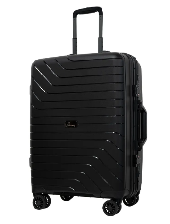 Hard Luggage With Aluminum Alloy Frame High Fashion Cheap Leisure Travel Unisex TravelKing 886 Aluminum alloy frame  4