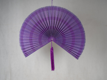 Wall Decor Bamboo Fan OEM Service Eco-Friendly Item Home Restaurant Decor Custom Packing Asia Manufacturer 1