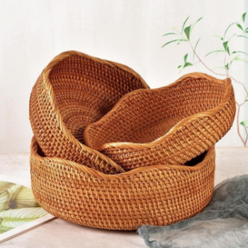 Eco - Friendly Natural Bamboo Basket Storage/ Bamboo Homewares/ Bamboo Products Decor Handicraft Hand Woven From Vietnam 3