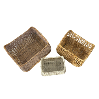 Competitive Price Storage Baskets Set Of 3 Oval And Rectangular Shapes Binh An Thinh Handicraft OEM ODM Service Made In Vietnam 2