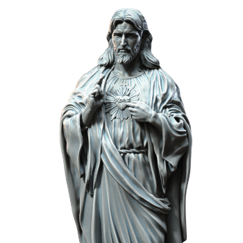 Special Item Jesus Statue Natural Marble Stone Garden Statues Custom Religious Packed In Wooden Case Vietnam Manufacturer 5