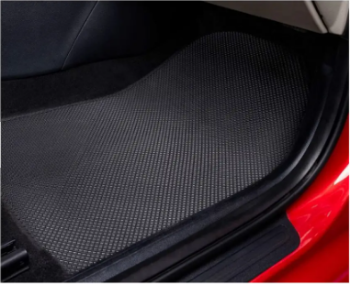 ISO 9001-2000 Certification Car Mat Luxury High Grade PVC Lux Series Binding Edge For 2 Row Vehicles 3