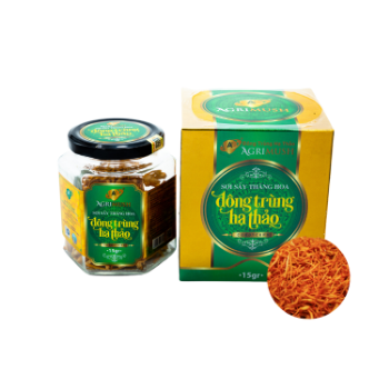 Organic Cordyceps Militaris Dried Wholesale Healthy Agrimush Brand Iso Ocop Customized Packaging Vietnam Manufacturer 8