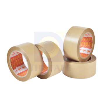 Logo printed kraft paper tape Kraft Paper Tape Adhesive Tape Use for Packing Cartons Made In Vietnam 5