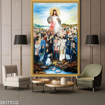 Christian Canvas Art Painting Art Work 100% Handmade Wall Art Painting 3