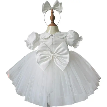 Elegant Hand-Beaded Princess Dress for Children Fast Delivery Adorable Design for Parties Made in Vietnam by Nhung Nguyen