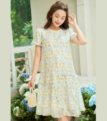 Elegant Maternity Dress V833 Hot Selling  Anti-Shrink Minimalist Casual Wear Good Absorbency Custom Design  Manufacturer 6