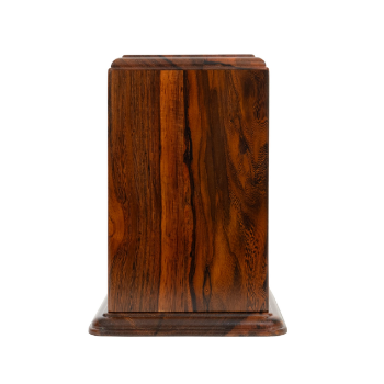 Elegant Style Funeral Supplies Sturdy Affordable Wooden Casket Urns For Humans Solid Wood For Ashes Made In Vietnam 4